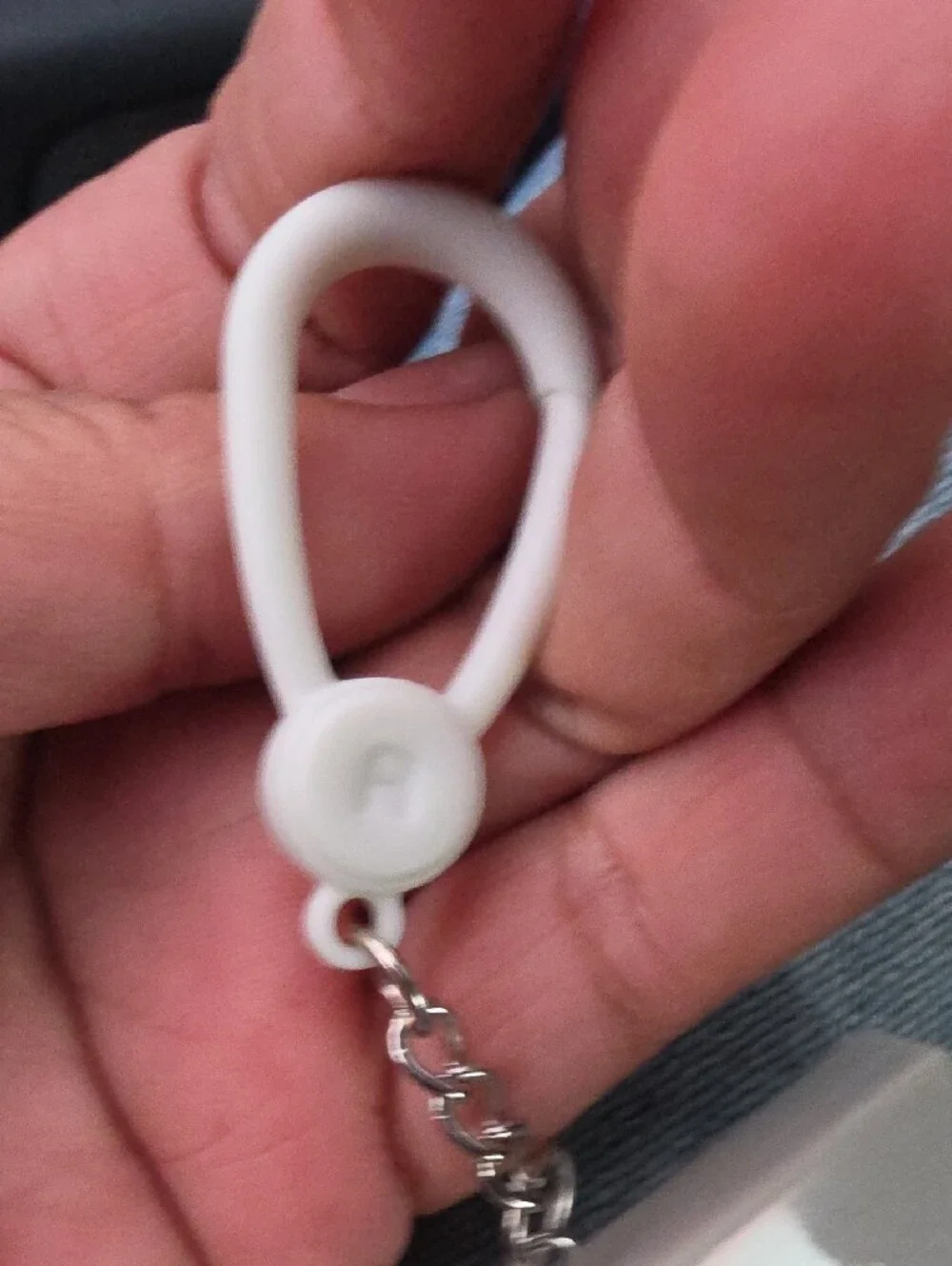 Nintendo Mini Retro Controller Keychain in White, Gray & Red